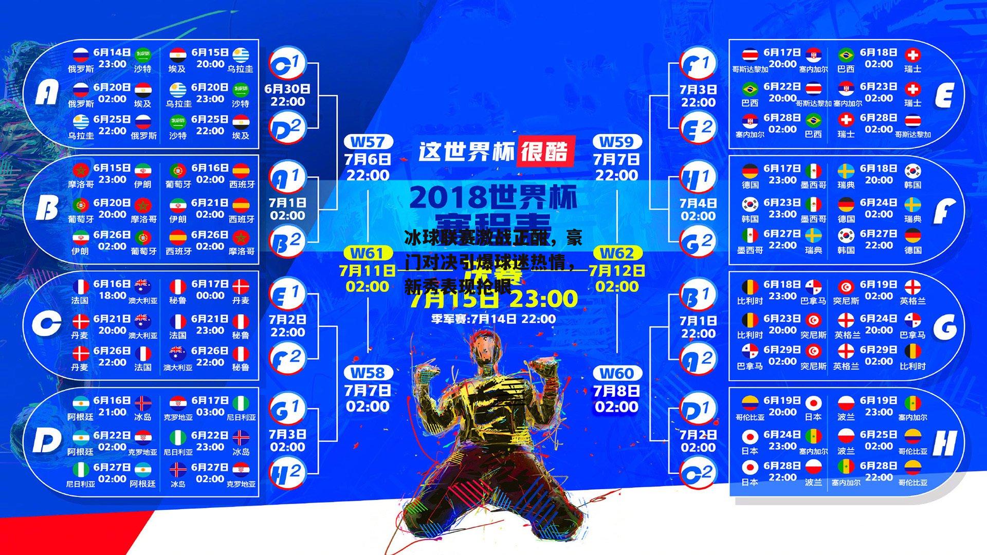 【b体育官网】冰球联赛激战正酣，豪门对决引爆球迷热情，新秀表现抢眼